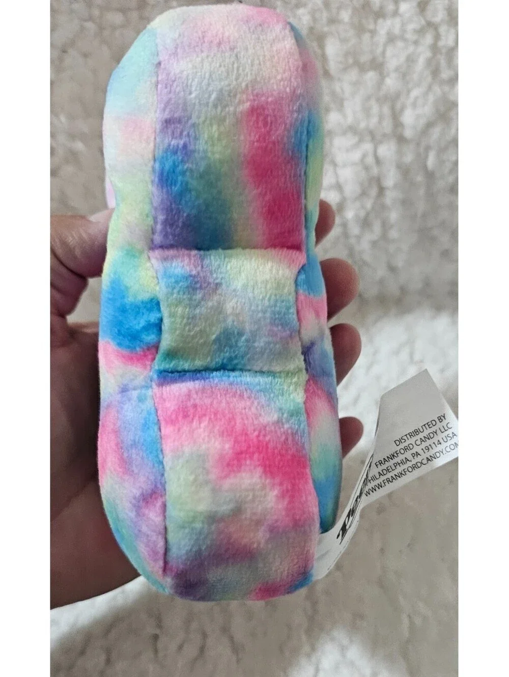 2023 Peeps Tie Dye Bunny Rabbit Plush Toy Small 5.5